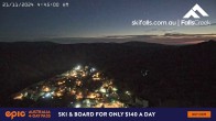 Archiv Foto Webcam Falls Creek: Blick auf das Village 03:00