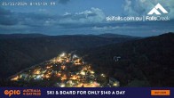 Archiv Foto Webcam Falls Creek: Blick auf das Village 19:00