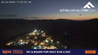 Archiv Foto Webcam Falls Creek: Blick auf das Village 03:00