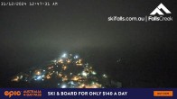 Archived image Webcam Falls Creek: Village View 23:00