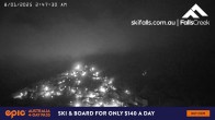 Archived image Webcam Falls Creek: Village View 01:00