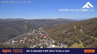 Archiv Foto Webcam Falls Creek: Blick auf das Village 13:00