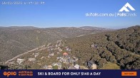 Archiv Foto Webcam Falls Creek: Blick auf das Village 17:00