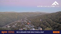 Archiv Foto Webcam Falls Creek: Blick auf das Village 19:00