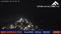 Archived image Webcam Falls Creek: Village View 23:00