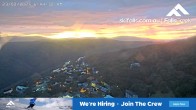 Archiv Foto Webcam Falls Creek: Blick auf das Village 05:00