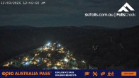 Archiv Foto Webcam Falls Creek: Blick auf das Village 23:00