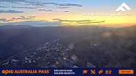 Archiv Foto Webcam Falls Creek: Blick auf das Village 05:00