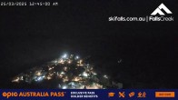 Archiv Foto Webcam Falls Creek: Blick auf das Village 23:00