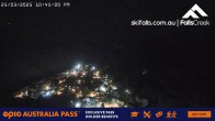 Archiv Foto Webcam Falls Creek: Blick auf das Village 21:00