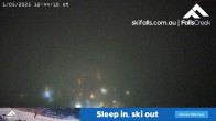 Archiv Foto Webcam Falls Creek: Blick auf das Village 23:00