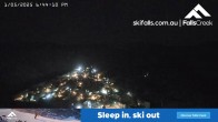 Archiv Foto Webcam Falls Creek: Blick auf das Village 17:00