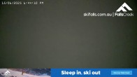 Archiv Foto Webcam Falls Creek: Blick auf das Village 17:00