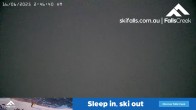 Archiv Foto Webcam Falls Creek: Blick auf das Village 01:00