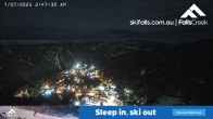 Archiv Foto Webcam Falls Creek: Blick auf das Village 01:00
