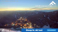 Archiv Foto Webcam Falls Creek: Blick auf das Village 05:00