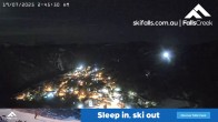 Archiv Foto Webcam Falls Creek: Blick auf das Village 01:00
