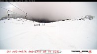 Archiv Foto Webcam Thredbo: Basin Schlepplift und Abfahrt 14:00