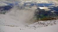 Archiv Foto Webcam Treble Cone: Blick auf den Lake Wanaka 07:00