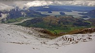 Archiv Foto Webcam Treble Cone: Blick auf den Lake Wanaka 09:00