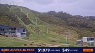 Archived image Webcam Falls Creek: Scott Chair Base Station 09:00