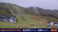 Archived image Webcam Falls Creek: Scott Chair Base Station 13:00