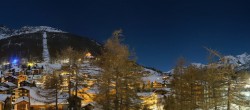 Archiv Foto Webcam Saas Fee: Dorf 03:00