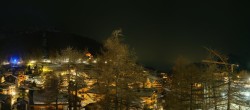 Archiv Foto Webcam Saas Fee: Dorf 23:00