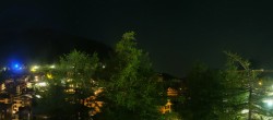 Archived image Webcam Saas Fee: Village 23:00