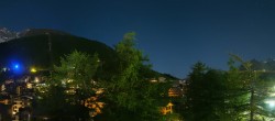Archived image Webcam Saas Fee: Village 01:00