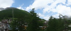 Archiv Foto Webcam Saas Fee: Dorf 13:00