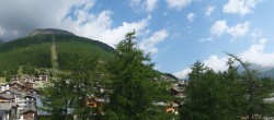 Archiv Foto Webcam Saas Fee: Dorf 09:00