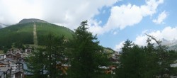 Archiv Foto Webcam Saas Fee: Dorf 11:00