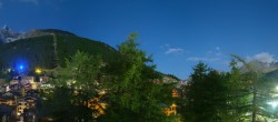 Archiv Foto Webcam Saas Fee: Dorf 01:00