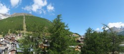 Archiv Foto Webcam Saas Fee: Dorf 09:00