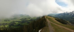Archiv Foto Webcam Kronberg bei Appenzell: Gipfelpanorama 09:00