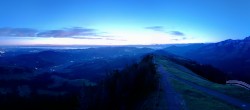 Archiv Foto Webcam Kronberg bei Appenzell: Gipfelpanorama 03:00