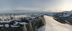 Archiv Foto Webcam Kronberg bei Appenzell: Gipfelpanorama 08:00