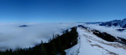 Archiv Foto Webcam Kronberg bei Appenzell: Gipfelpanorama 01:00