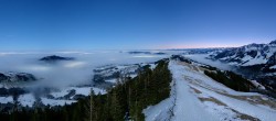 Archiv Foto Webcam Kronberg bei Appenzell: Gipfelpanorama 05:00