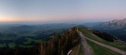 Archiv Foto Webcam Kronberg bei Appenzell: Gipfelpanorama 19:00