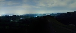 Archiv Foto Webcam Kronberg bei Appenzell: Gipfelpanorama 01:00