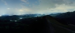 Archived image Webcam Kronberg mountain: Top station 23:00
