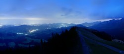 Archived image Webcam Kronberg mountain: Top station 21:00