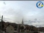 Archiv Foto Webcam Gonten bei Appenzell: Kirche und Loipen 19:00