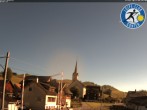 Archived image Webcam Gonten - View Church and Trails 07:00