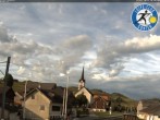 Archived image Webcam Gonten - View Church and Trails 17:00
