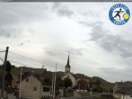 Archiv Foto Webcam Gonten bei Appenzell: Kirche und Loipen 17:00