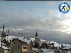 Archiv Foto Webcam Gonten bei Appenzell: Kirche und Loipen 06:00