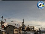 Archiv Foto Webcam Gonten bei Appenzell: Kirche und Loipen 07:00